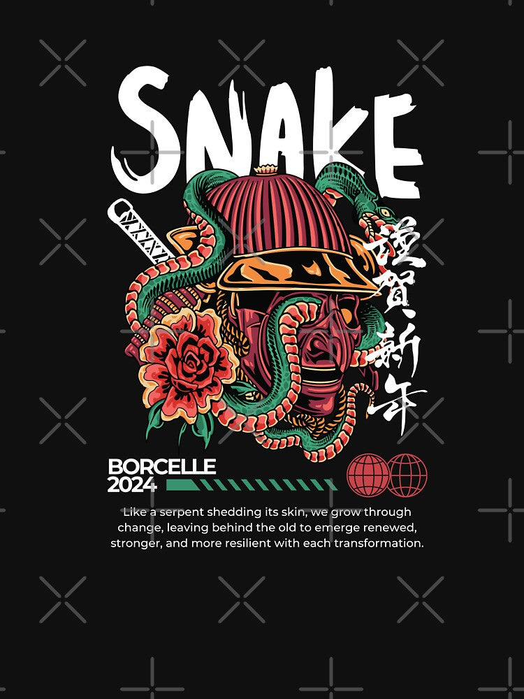 Japanese Snake by vicky85076 T-Shirts, Hoodie, Sweatshirt | BlankRebels.com (Image 3)