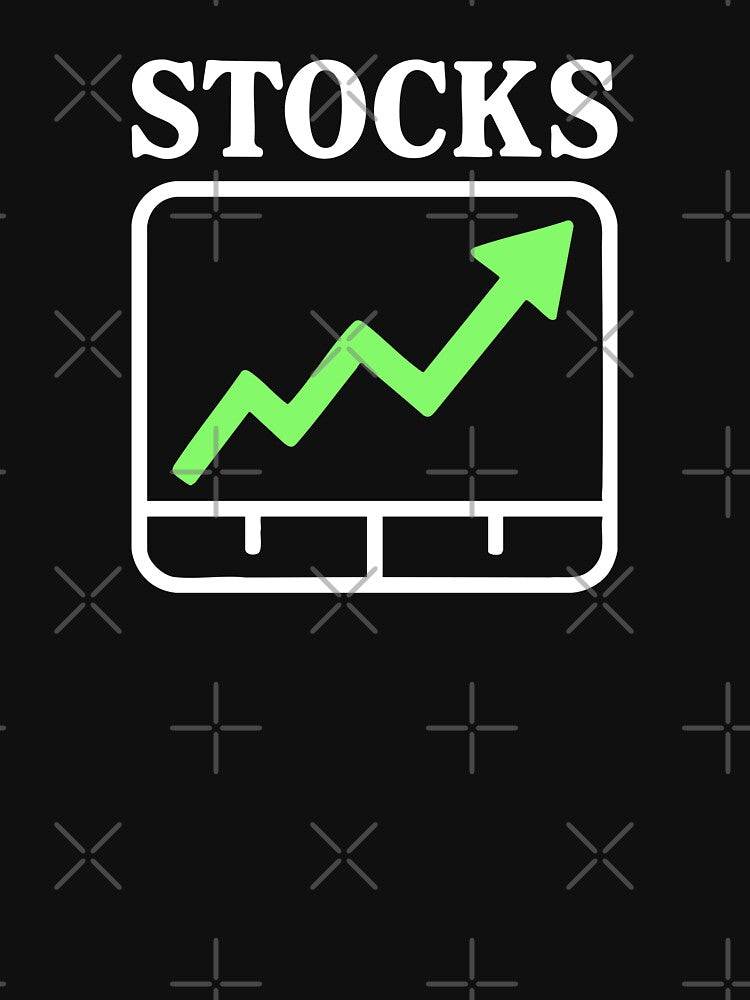"Stocks" Funny Stock Going Up Chart Graphic Humor by LuveeTuffCo T-Shirts, Hoodie, Sweatshirt | BlankRebels.com (Image 3)