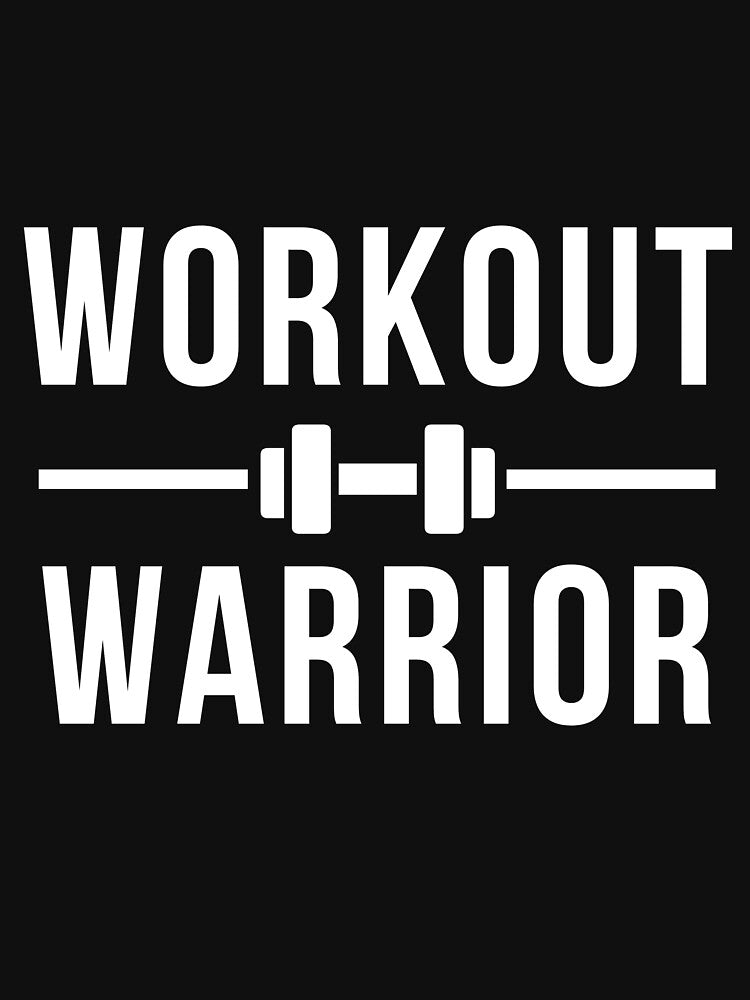 Workout Warrior Design by derendesign T-Shirts, Hoodie, Sweatshirt | BlankRebels.com (Image 3)