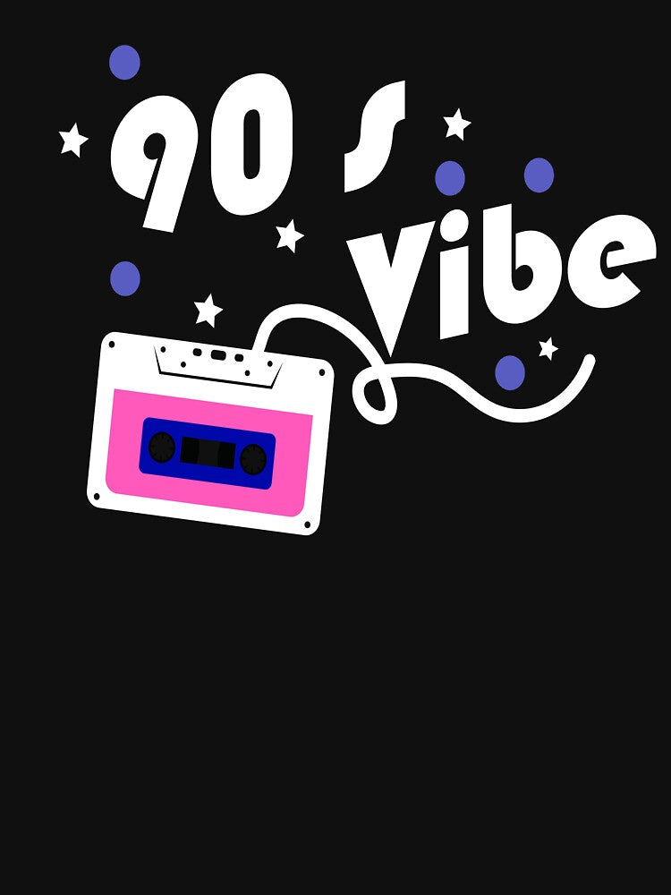 90's Cassette Retro T Shirt by Suzy Perez Art