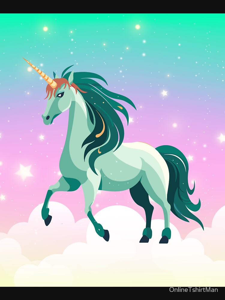 UNICORN GRAPHIC MINTACORN 2 DESIGN by OnlineTshirtMan T-Shirts, Hoodie, Sweatshirt | BlankRebels.com (Image 3)