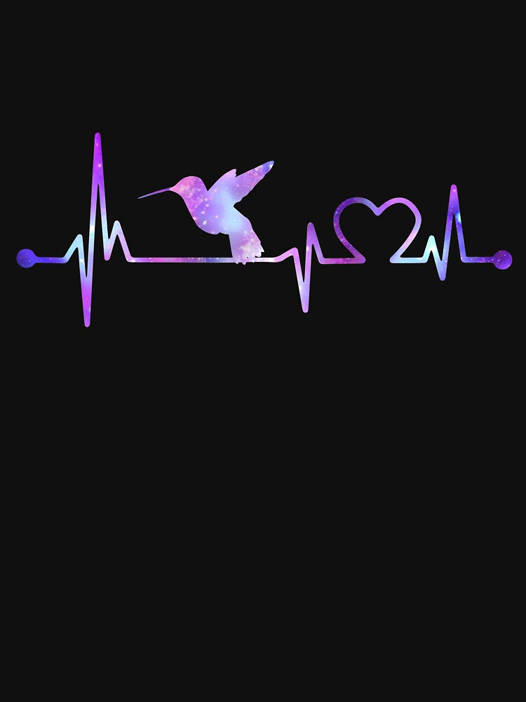 HUMMINGBIRD HEARTBEAT GALAXY by tinydreams10 T-Shirts, Hoodie, Sweatshirt | BlankRebels.com (Image 3)