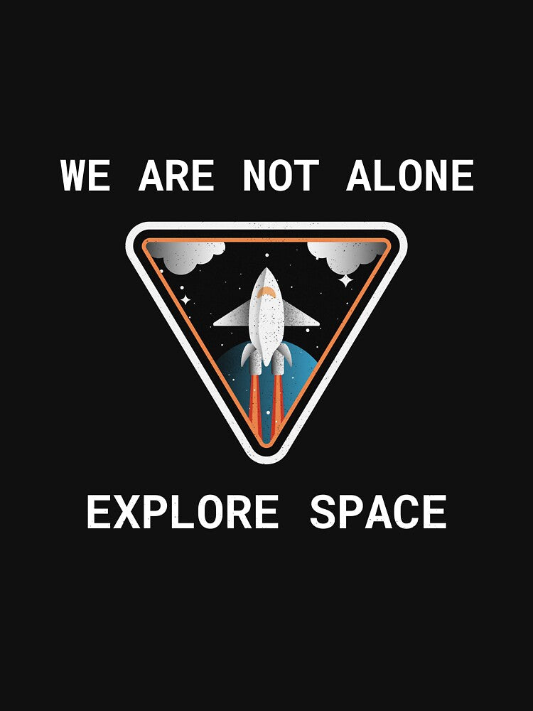 WE ARE NOT ALONE EXPLORE SPACE by MZPublishing