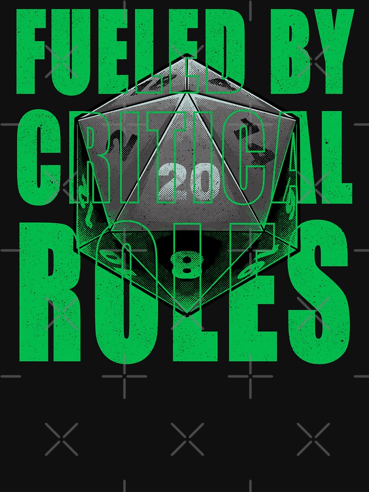 RPG - Fueled by Critical Rolls by Studio Mootant T-Shirts, Hoodie, Sweatshirt | BlankRebels.com (Image 3)