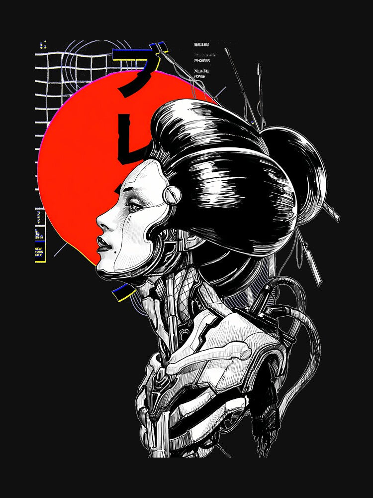 Cyberpunk Vaporwave Japanese by StephaneCheval T-Shirts, Hoodie, Sweatshirt | BlankRebels.com (Image 3)