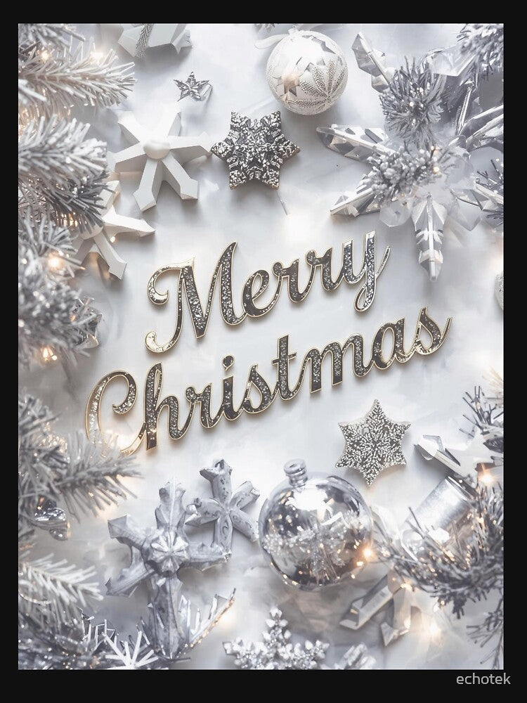 Merry Christmas by echotek T-Shirts, Hoodie, Sweatshirt | BlankRebels.com (Image 3)