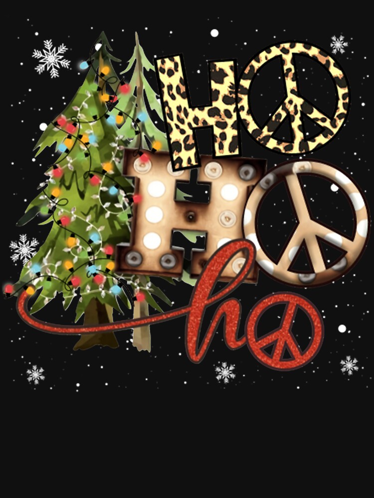 Hippie Flower Children Hippie Christmas by GiteLois T-Shirts, Hoodie, Sweatshirt | BlankRebels.com (Image 3)