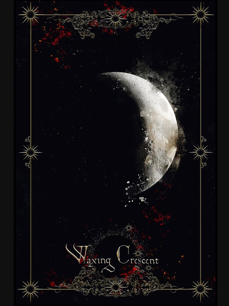 Waxing Crescent Moon by RM Magick T-Shirts, Hoodie, Sweatshirt | BlankRebels.com (Image 3)