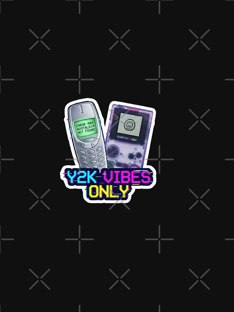 Y2K Vibes Only – Retro 2000s Aesthetic Pop Art | Gen Z Style Design by Wonder Pixel Studio T-Shirts, Hoodie,... (Image 2)