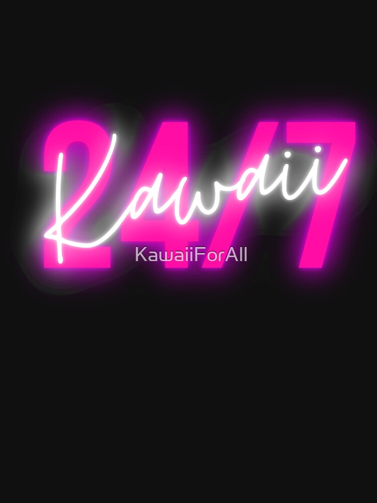 Kawaii 24/7 by KawaiiForAll T-Shirts, Hoodie, Sweatshirt | BlankRebels.com (Image 3)