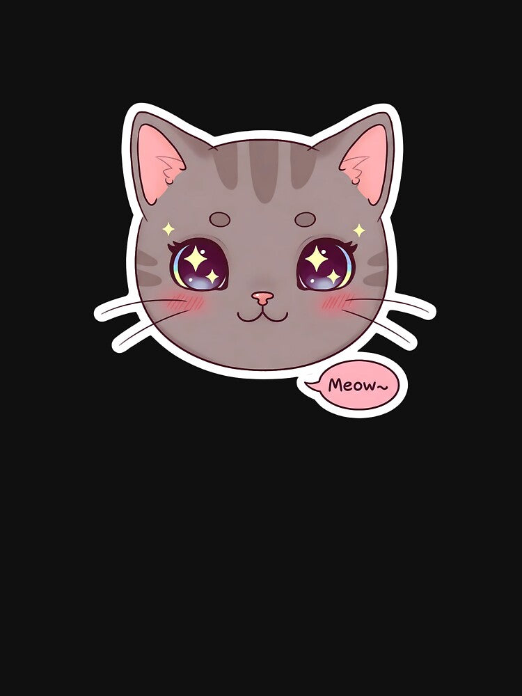 Kawaii Cat – Ultimate Cute Cat Aesthetic by Meow Cat T-Shirts, Hoodie, Sweatshirt | BlankRebels.com (Image 3)
