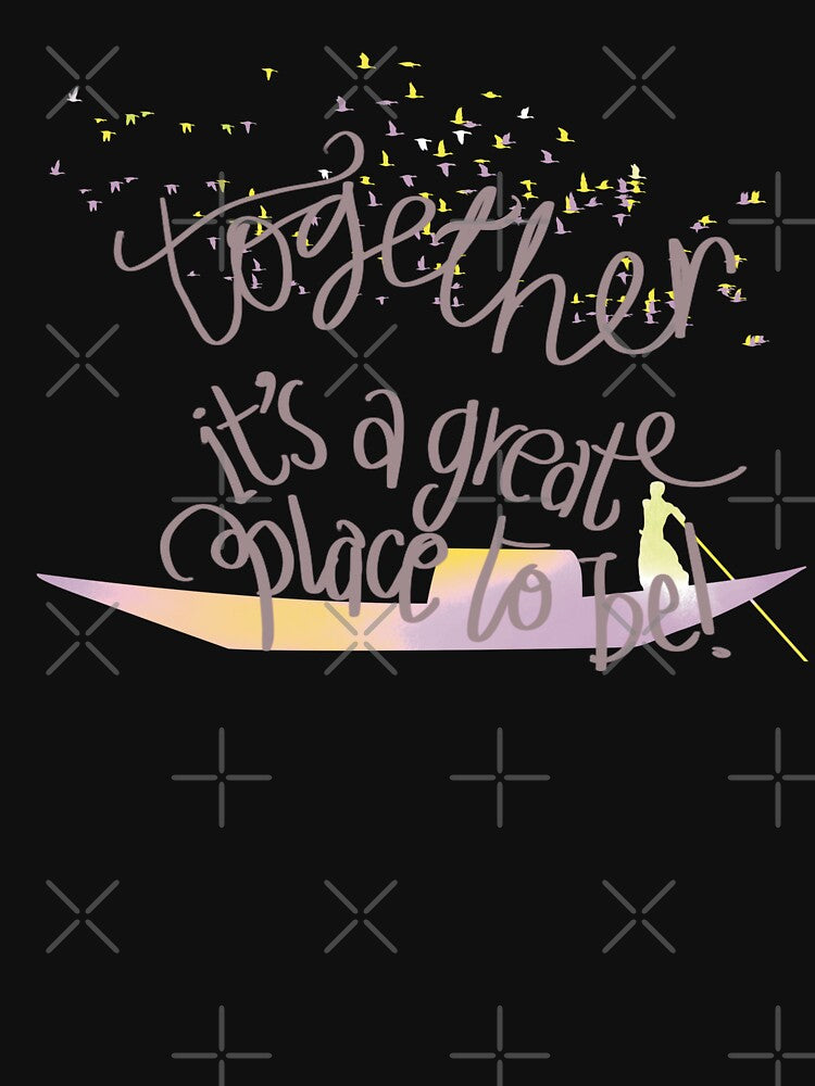 Together is a great place to be lonely man on a ship moov by chuckletuckle T-Shirts, Hoodie, Sweatshirt (Image 3)