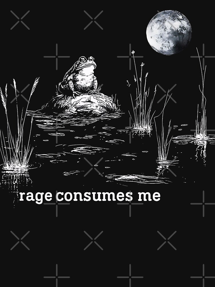 Rage Consumes Me Funny Frog T-Shirts, Hoodie, Sweatshirt