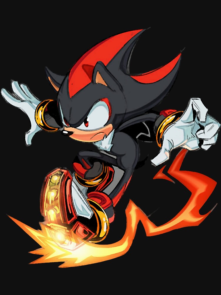 Shadow the hedgehog Fire Classic T-Shirt by sueowpekri Hoodie, Sweatshirt | BlankRebels.com (Image 3)