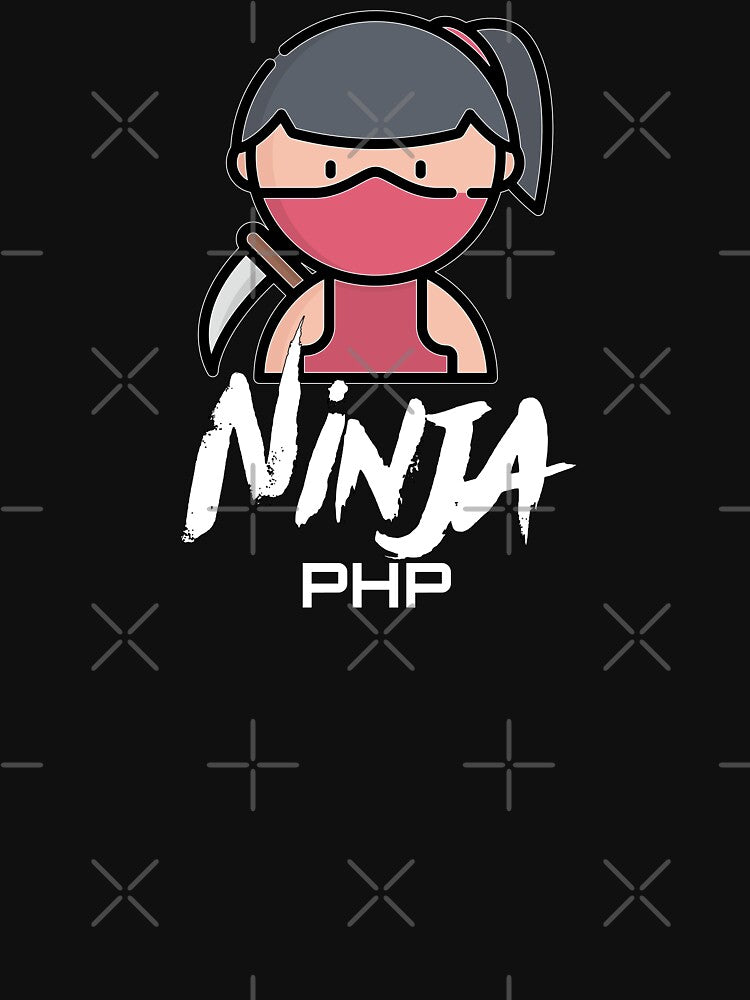 PHP Ninja (color white) by Stornu2Ruedas T-Shirts, Hoodie, Sweatshirt | BlankRebels.com (Image 3)