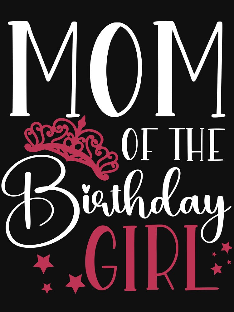 Birthday Squad Mom of the Birthday Girl Birthday Party Gift by mysticblvd T-Shirts, Hoodie, Sweatshirt (Image 3)