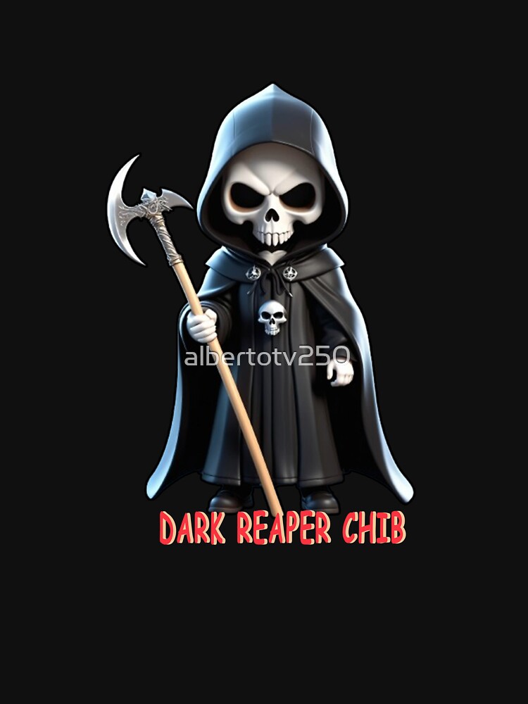 Dark Reaper Chib T-shirt by albertotv250 Hoodie, Sweatshirt | BlankRebels.com (Image 3)