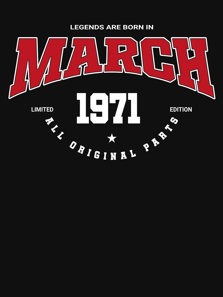 March legends 1971 by HB Shirts Hoodie, Sweatshirt | BlankRebels.com (Image 3)