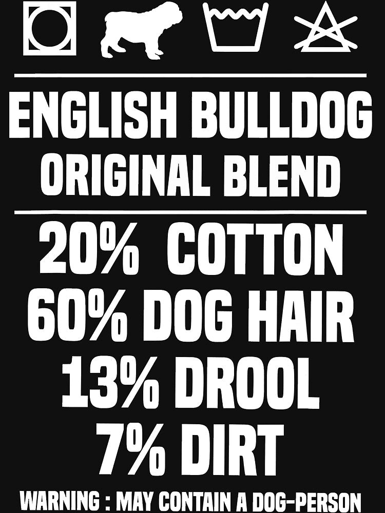 Funny Original Blend English Bulldog Dog by HenningMadsen T-Shirts, Hoodie, Sweatshirt | BlankRebels.com (Image 3)