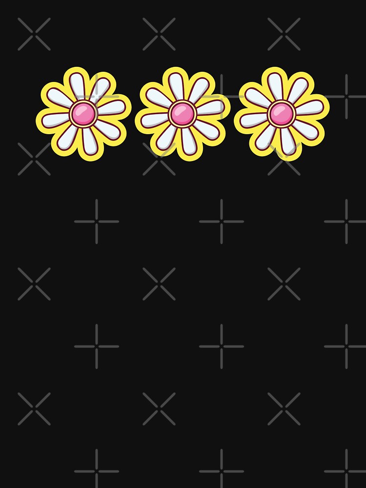 Yellow daisy flower cute girly by NastySquad T-Shirts, Hoodie, Sweatshirt | BlankRebels.com (Image 3)