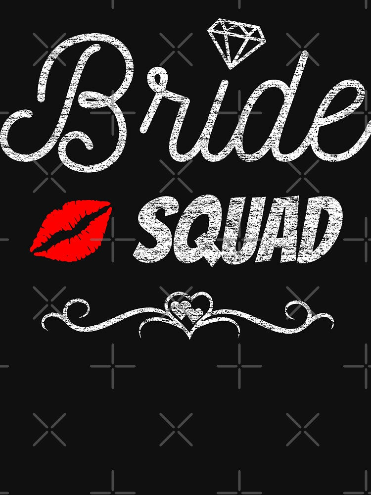 Womens Wedding Gifts for Bridesmaid Best Friends Bride Squad by backham-design