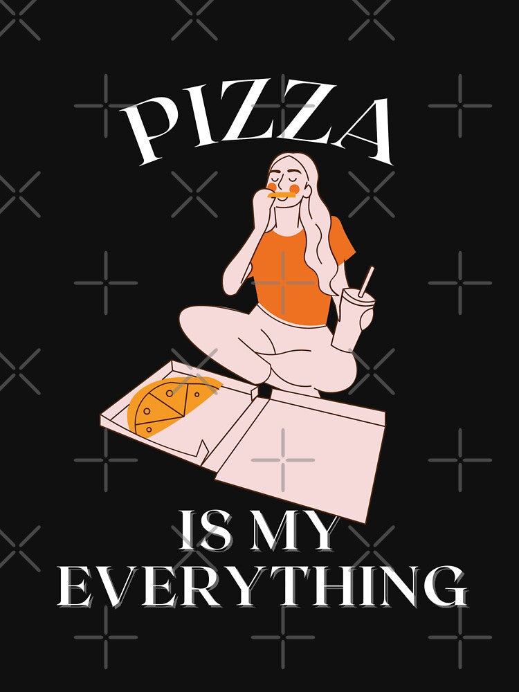 Pizza is my Everything- Pizza Lovers by EvaWolf T-Shirts, Hoodie, Sweatshirt | BlankRebels.com (Image 3)