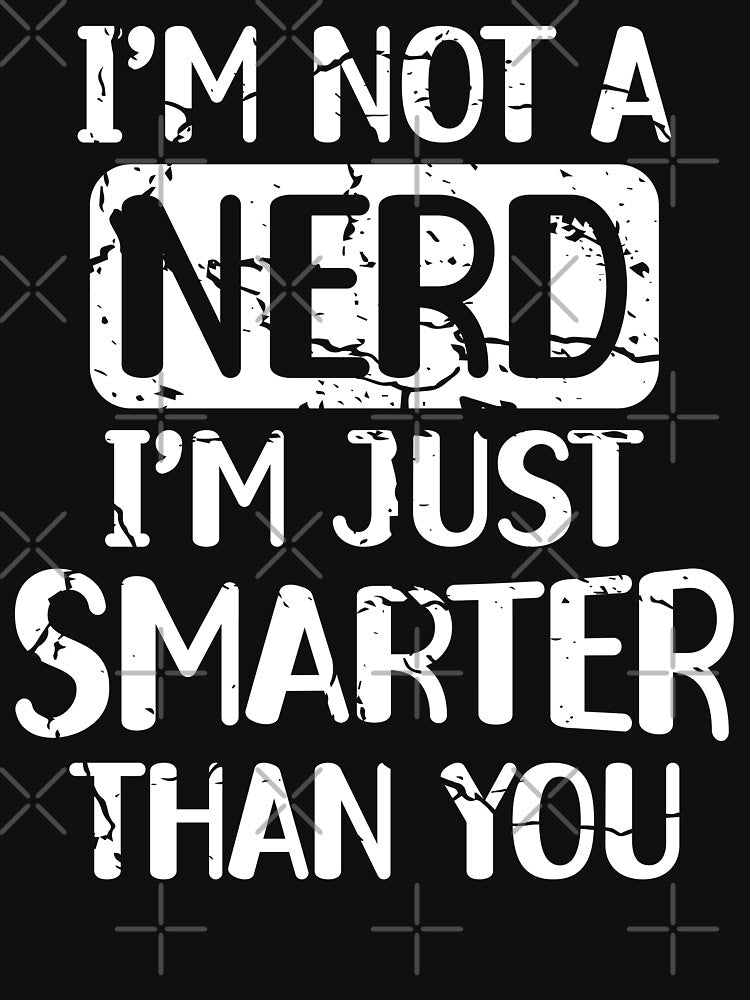 Funny Nerd Smart Person Quote Nerdy Humor Science School by ScienceCorner T-Shirts, Hoodie, Sweatshirt (Image 3)