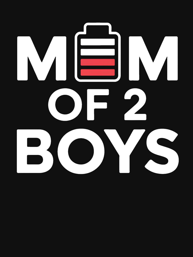 Mom of 2 Boys from Son Mothers Day by MinaReinger T-Shirts, Hoodie, Sweatshirt | BlankRebels.com (Image 3)