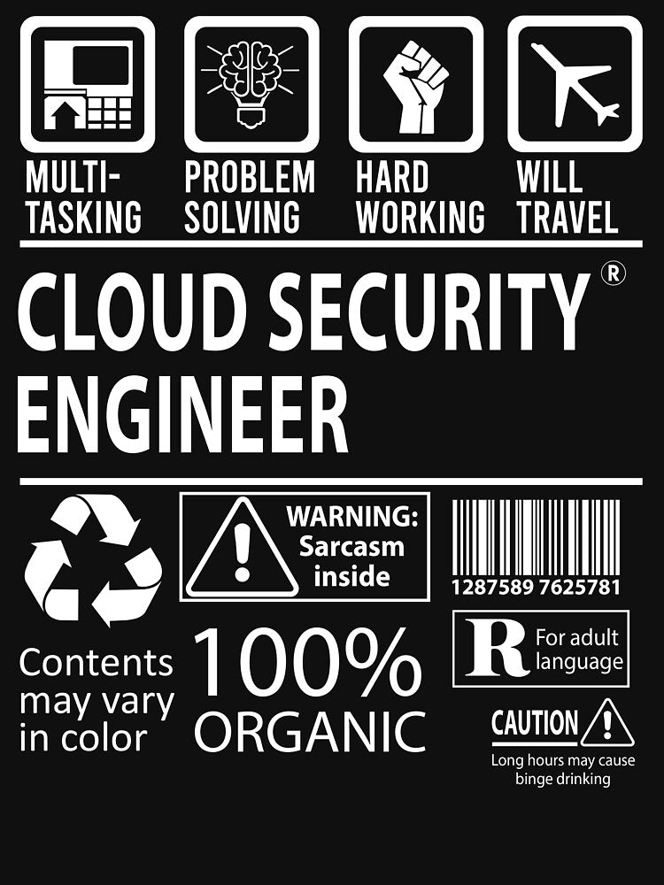 Cloud Security Engineer by vanejamofedau T-Shirts, Hoodie, Sweatshirt | BlankRebels.com (Image 3)