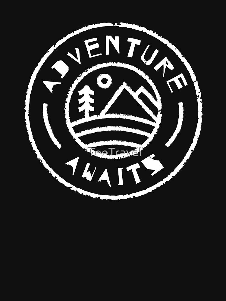Adventure Awaits Club Logo #2 by TeeTravel T-Shirts, Hoodie, Sweatshirt | BlankRebels.com (Image 3)