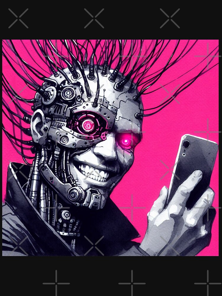 Cyberpunk Character Selfie T-Shirts, Hoodie, Sweatshirt