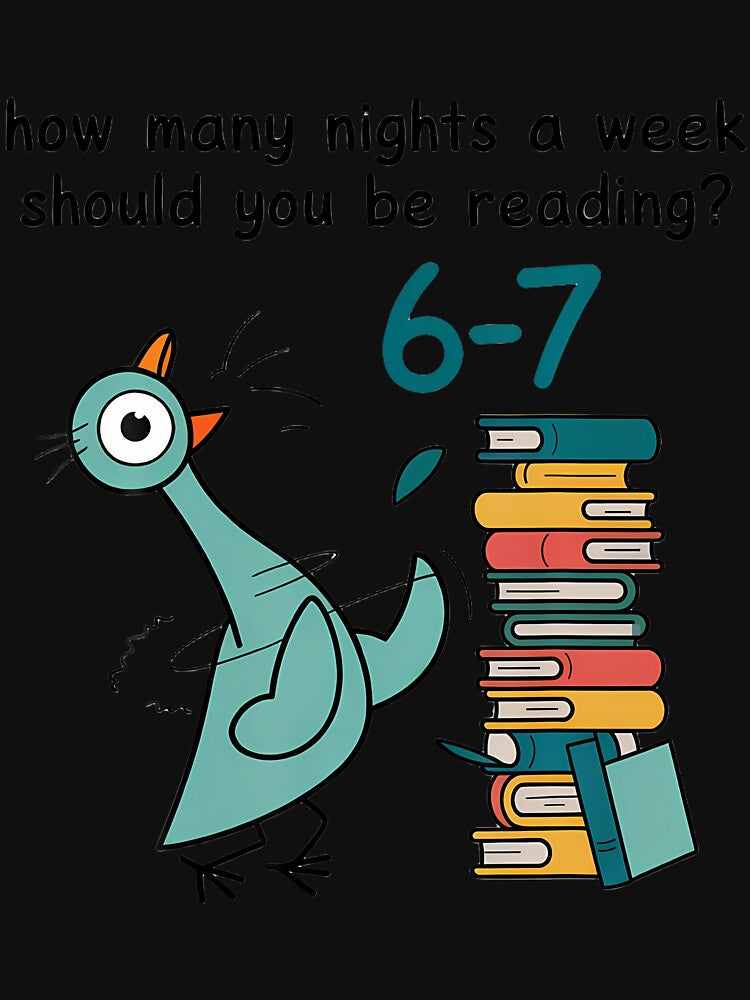 How Many Nights A Week Should You Be Reading 6-7 by vaharisanic T-Shirts, Hoodie, Sweatshirt | BlankRebels.com (Image 3)