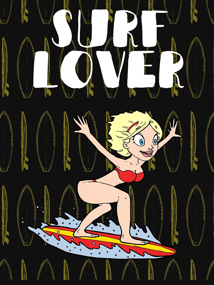 SURF LOVER by MJ96-PRO T-Shirts, Hoodie, Sweatshirt | BlankRebels.com (Image 3)