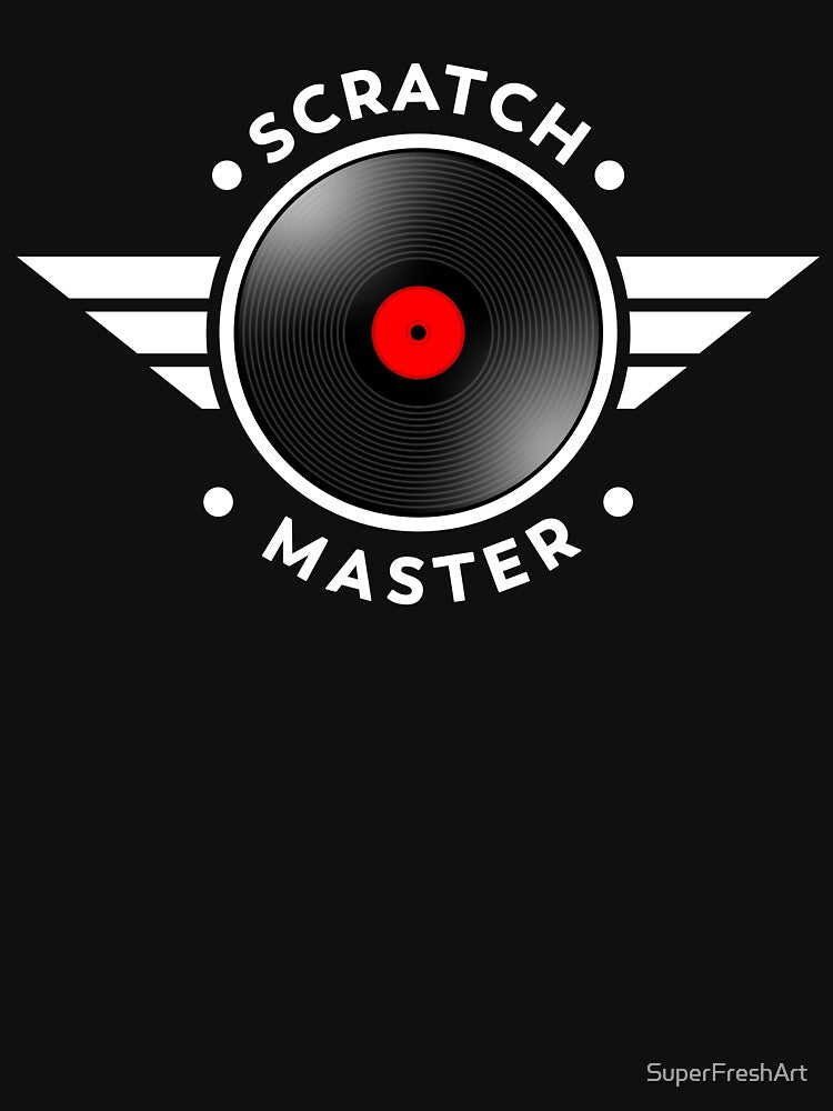 DJ Scratch Master Cool Design Gift by SuperFreshArt T-Shirts, Hoodie, Sweatshirt | BlankRebels.com (Image 3)