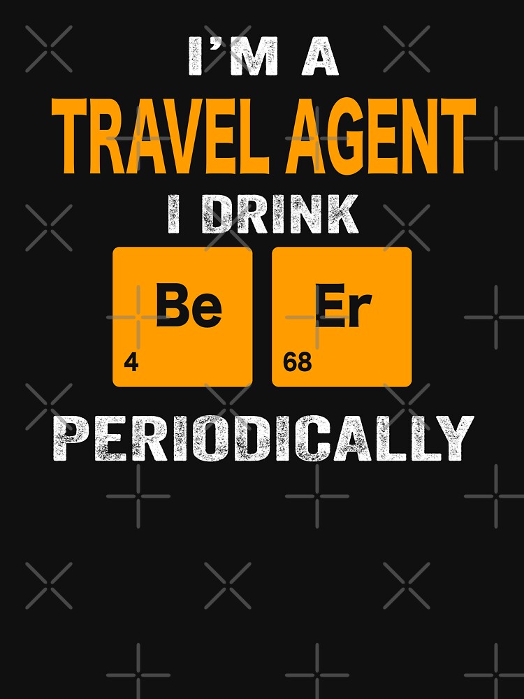 Beer Drinker Gift, Funny travel agent Shirt, travel agent Gift, travel agent fathers day christmas gift Shirt,... (Image 3)