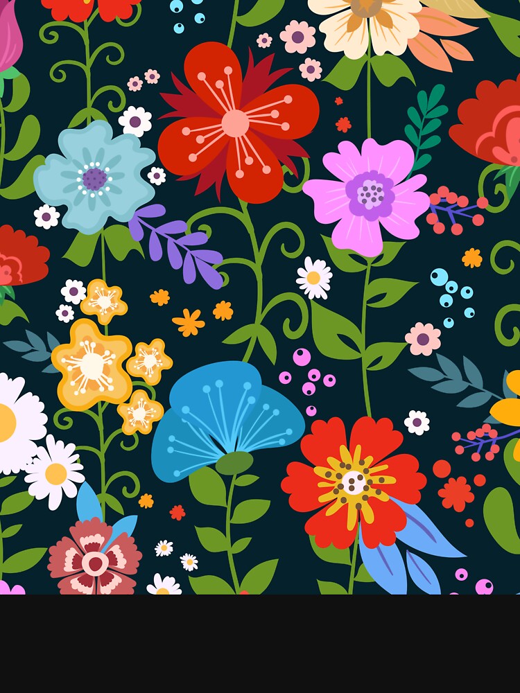 Floral Ditsy by zaher97 T-Shirts, Hoodie, Sweatshirt | BlankRebels.com (Image 3)