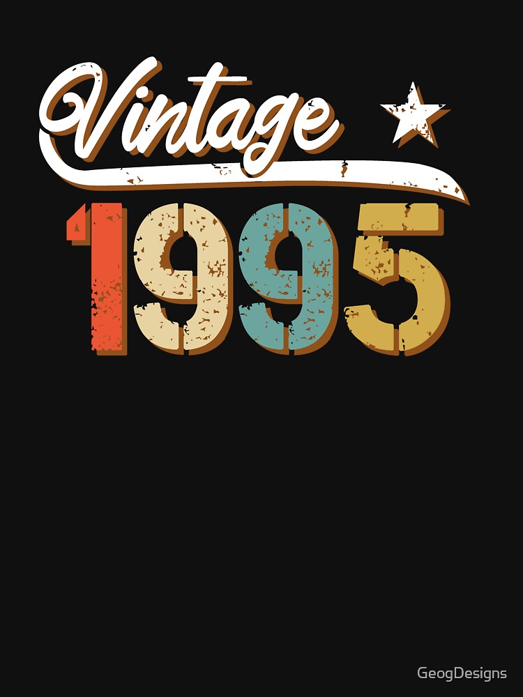 1995 Vintage by GeogDesigns T-Shirts, Hoodie, Sweatshirt | BlankRebels.com (Image 3)