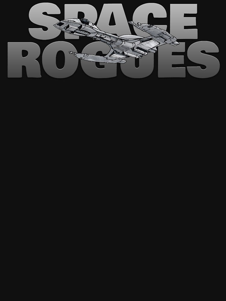 Space Rogues Text Logo by RoguePublishing T-Shirts, Hoodie, Sweatshirt | BlankRebels.com (Image 3)