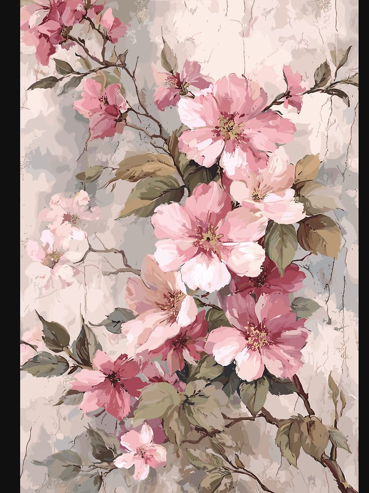 Poet's Garden Delicate Floral Light Academia by bapupa T-Shirts, Hoodie, Sweatshirt | BlankRebels.com (Image 3)