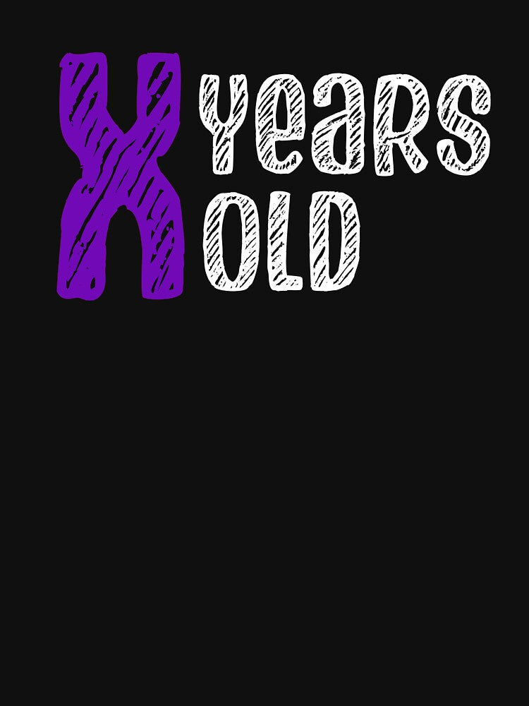 x years old by ggsThrift T-Shirts, Hoodie, Sweatshirt | BlankRebels.com (Image 3)