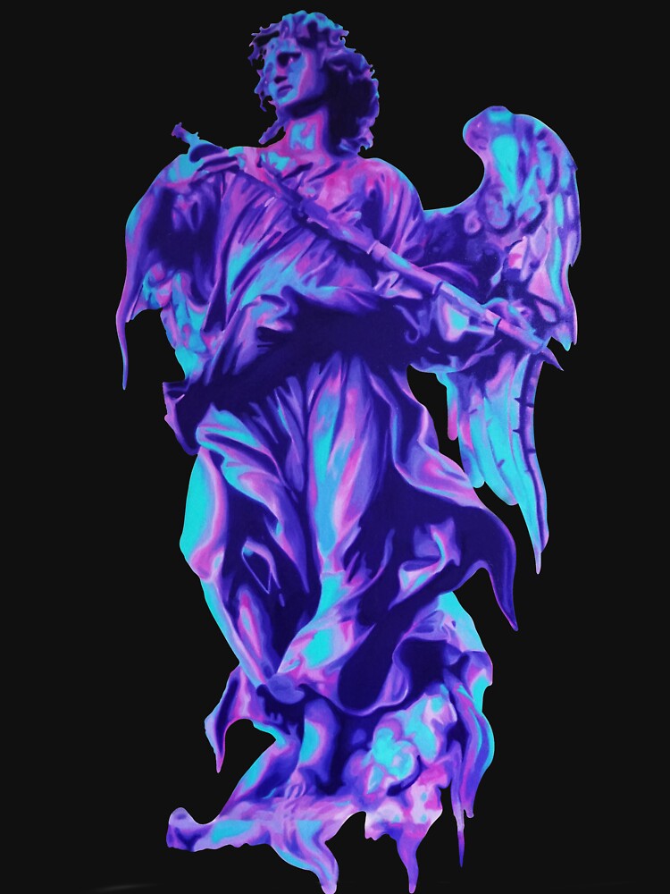 Renaissance Pastel Vaporwave Painting by CheHojas T-Shirts, Hoodie, Sweatshirt | BlankRebels.com (Image 3)