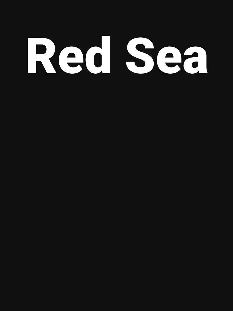 Red Sea by Text-based T-Shirts and Gifts Hoodie, Sweatshirt | BlankRebels.com (Image 3)