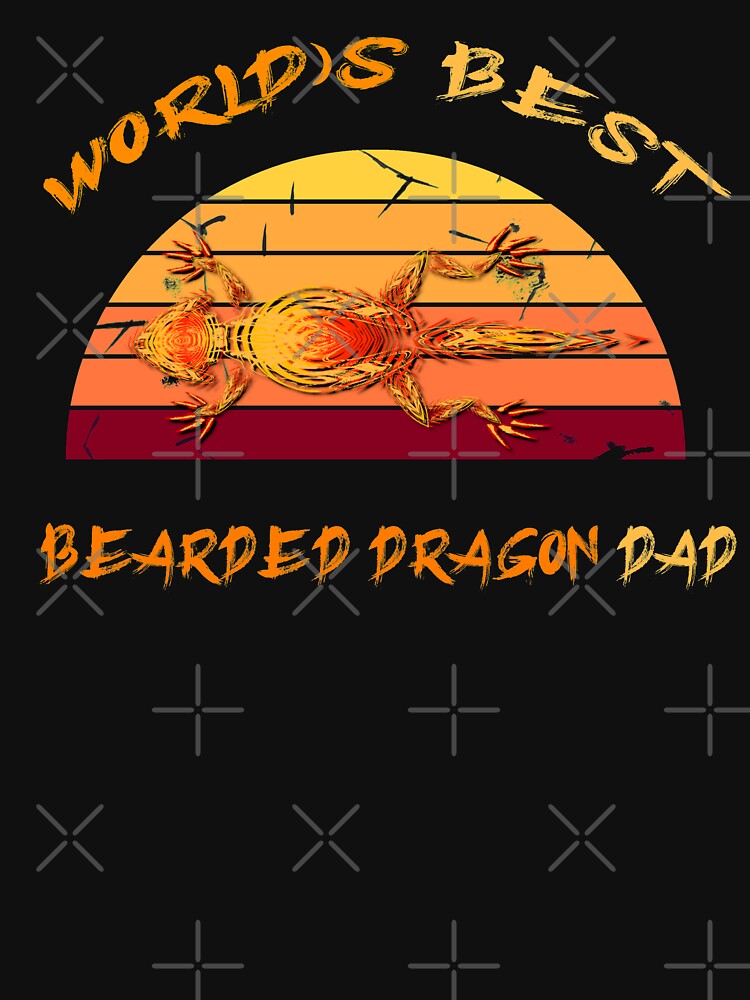 Worlds best Bearded Dragon Dad by VITTICEPS-ART T-Shirts, Hoodie, Sweatshirt | BlankRebels.com (Image 3)