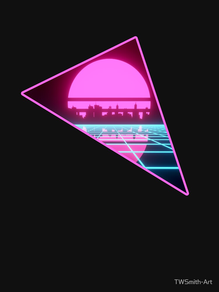 Synthwave Dreams by TWSmith-Art T-Shirts, Hoodie, Sweatshirt | BlankRebels.com (Image 3)
