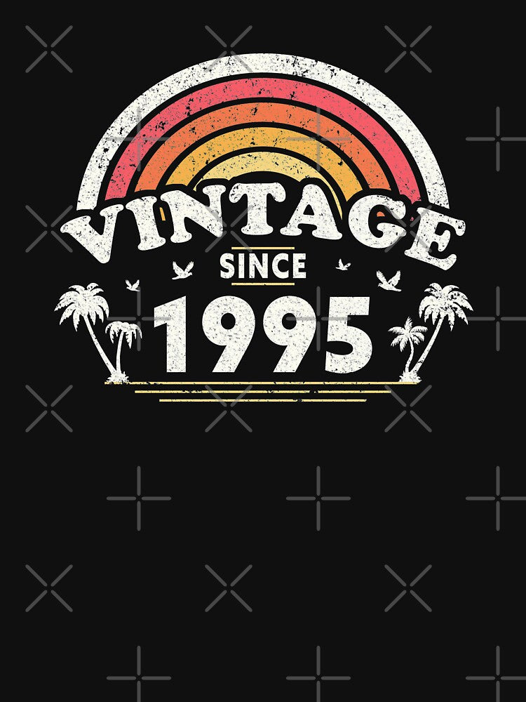 Vintage Since 1995, Birthday Gift For Men And Women, Retro Product by PackAPunch T-Shirts, Hoodie, Sweatshirt (Image 3)