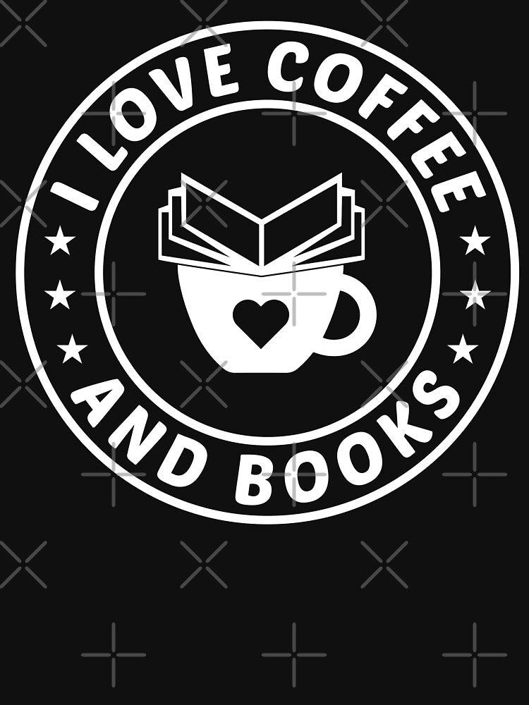 I Love Coffee And Books  T-shirt Design by Faysalfashion Hoodie, Sweatshirt | BlankRebels.com (Image 3)