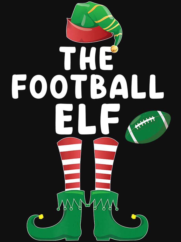 Football Elf Family Matching Group Christmas by dokieuphuong T-Shirts, Hoodie, Sweatshirt | BlankRebels.com (Image 3)