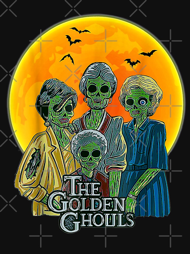 Vintage The Golden Ghouls Custom Gift For Women Halloween by DailonisDumpji T-Shirts, Hoodie, Sweatshirt (Image 3)