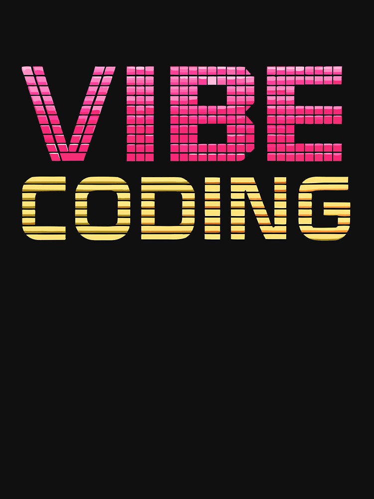 Vibe Coding Neon Terminal – Retro Cyberpunk Programmer Aesthetic by VividOrganica T-Shirts, Hoodie, Sweatshirt (Image 3)