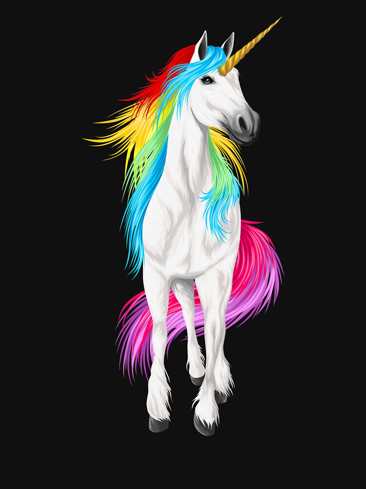 Beautiful Unicorn by Stickow T-Shirts, Hoodie, Sweatshirt | BlankRebels.com (Image 3)